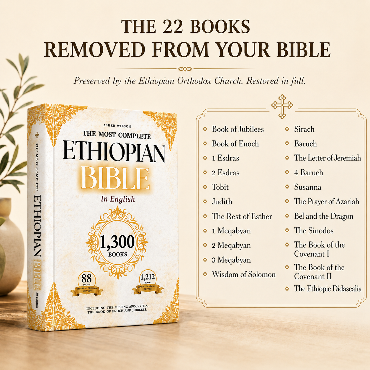 The Haven & Hazel™ Most Complete Ethiopian Bible